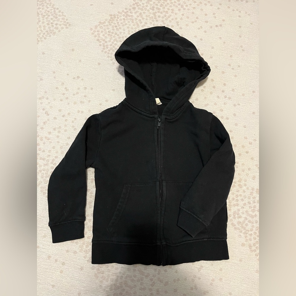 H&M Black Zip Sweater